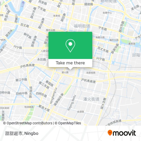 甜甜超市 map