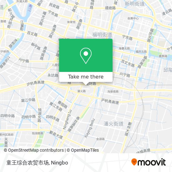 童王综合农贸市场 map
