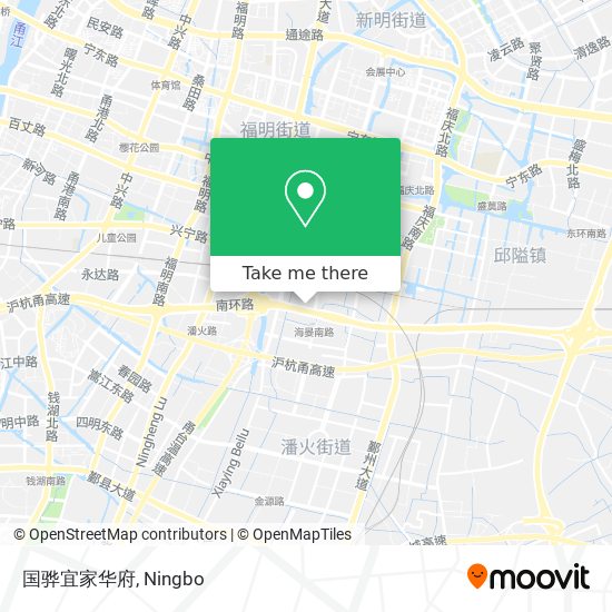 国骅宜家华府 map