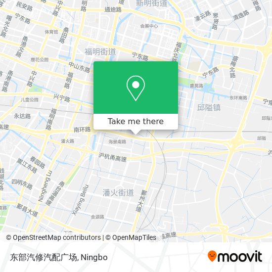 东部汽修汽配广场 map