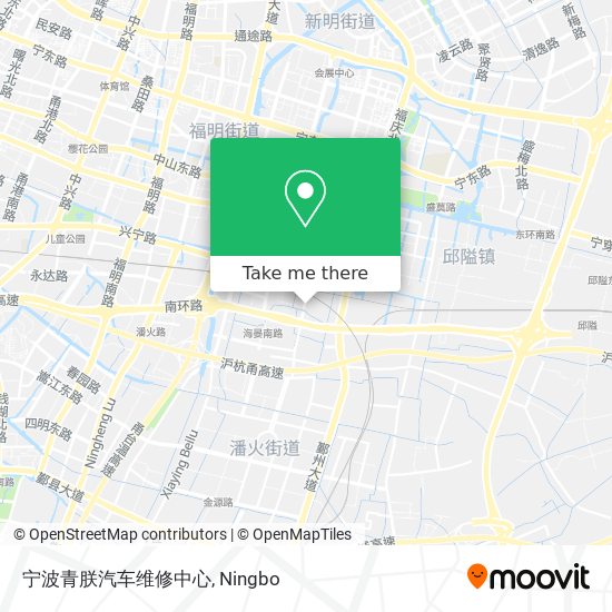 宁波青朕汽车维修中心 map
