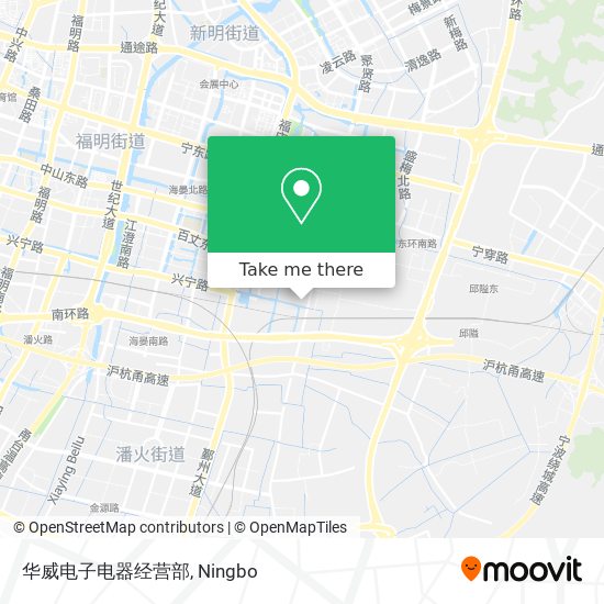 华威电子电器经营部 map