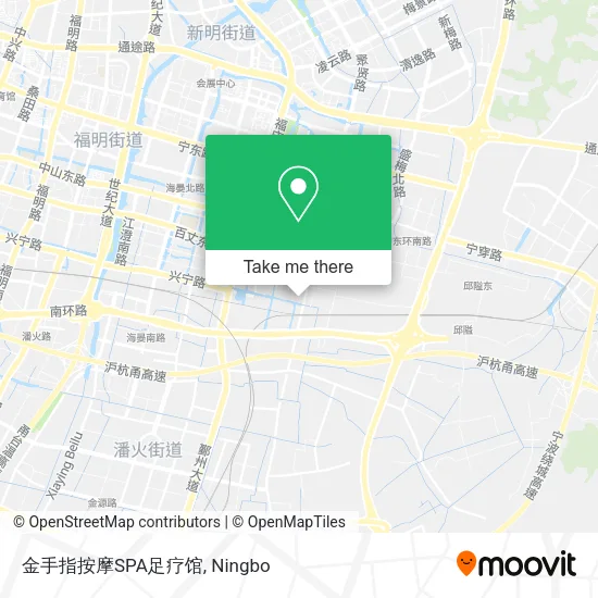 金手指按摩SPA足疗馆 map