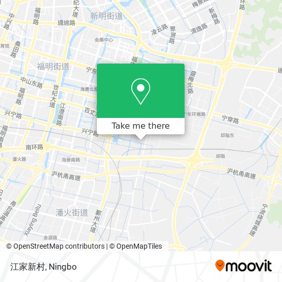 江家新村 map