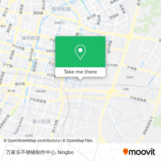 万家乐不锈钢制作中心 map