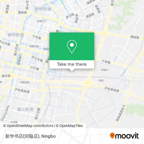新华书店(邱隘店) map