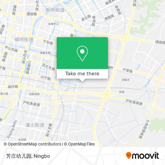 芳庄幼儿园 map