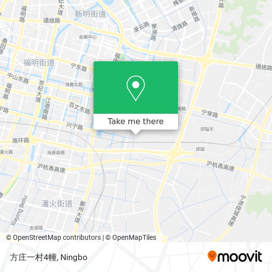 方庄一村4幢 map