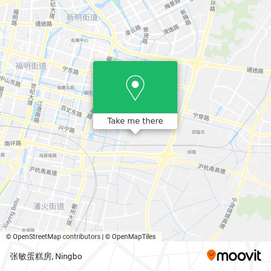 张敏蛋糕房 map