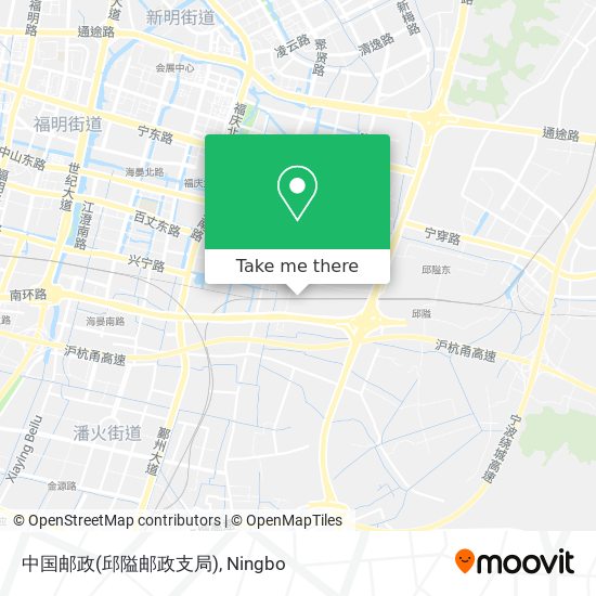 中国邮政(邱隘邮政支局) map