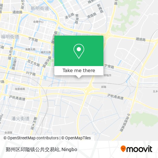 鄞州区邱隘镇公共交易站 map