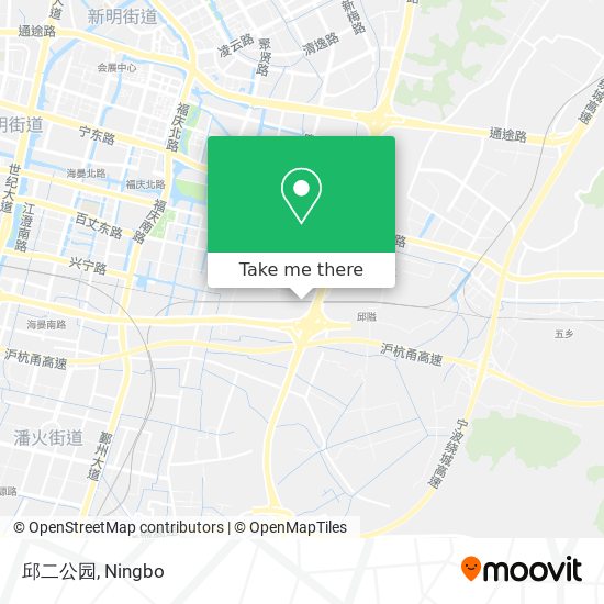 邱二公园 map