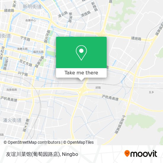 友谊川菜馆(葡萄园路店) map