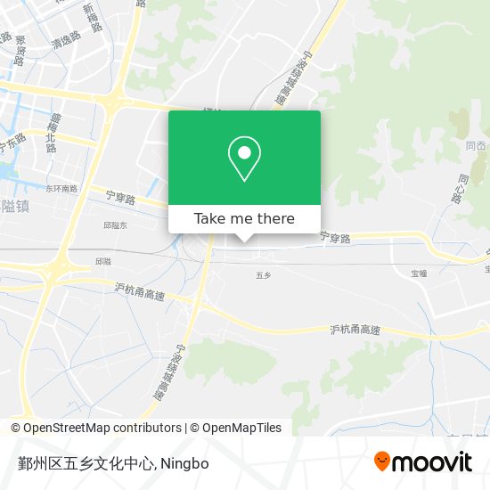 鄞州区五乡文化中心 map