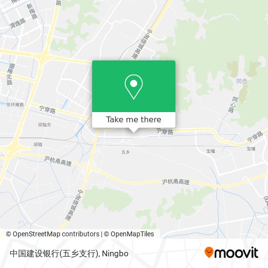 中国建设银行(五乡支行) map