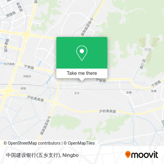 中国建设银行(五乡支行) map