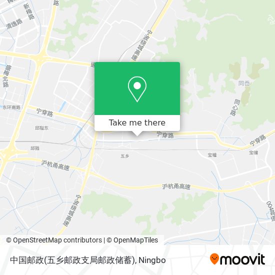 中国邮政(五乡邮政支局邮政储蓄) map