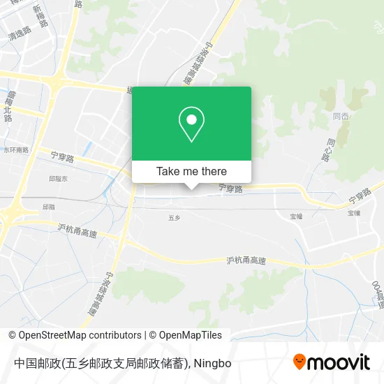 中国邮政(五乡邮政支局邮政储蓄) map