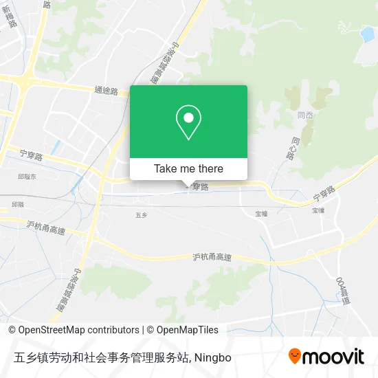 五乡镇劳动和社会事务管理服务站 map