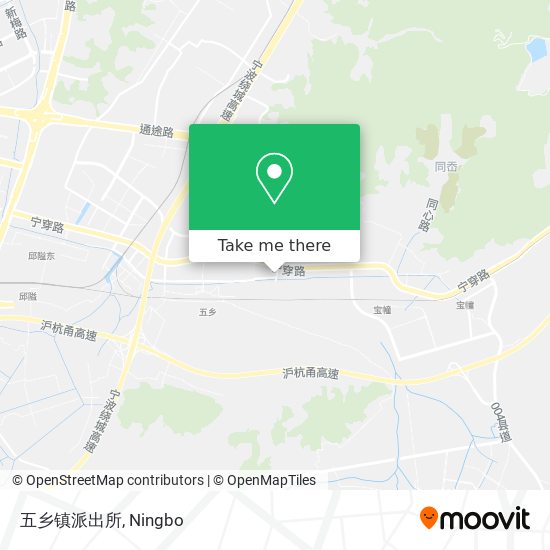 五乡镇派出所 map