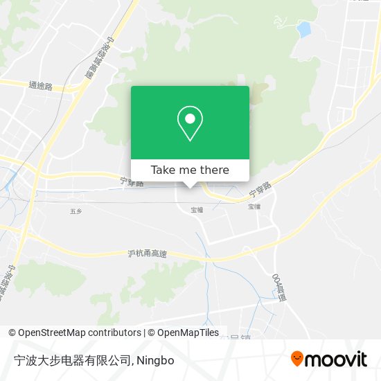 宁波大步电器有限公司 map