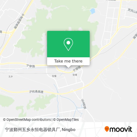 宁波鄞州五乡永恒电器锁具厂 map