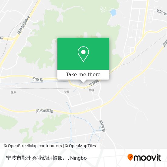 宁波市鄞州兴业纺织被服厂 map