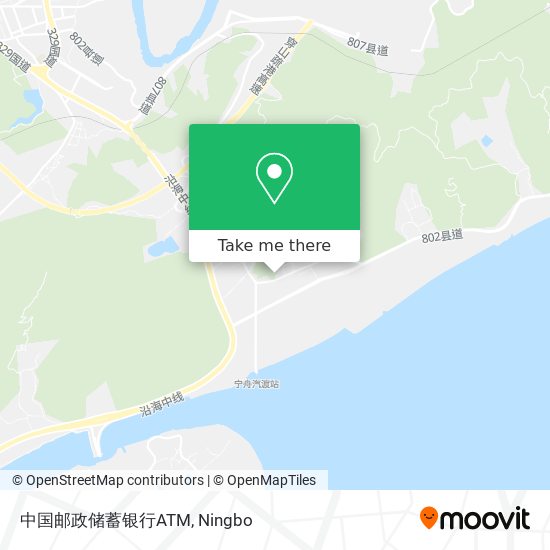 中国邮政储蓄银行ATM map