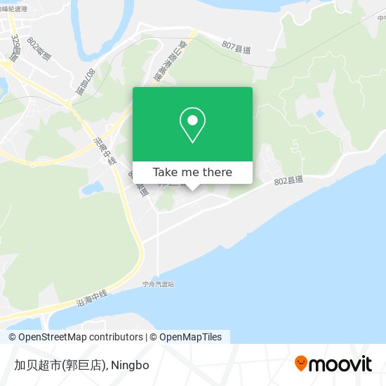 加贝超市(郭巨店) map