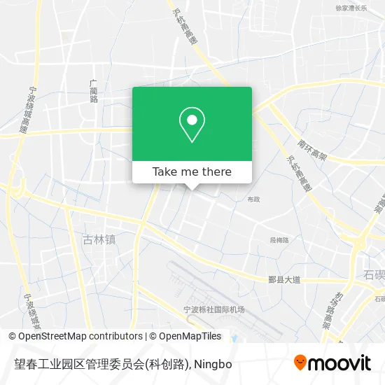 望春工业园区管理委员会(科创路) map