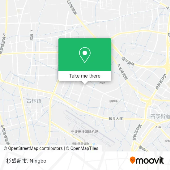杉盛超市 map