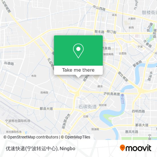 优速快递(宁波转运中心) map
