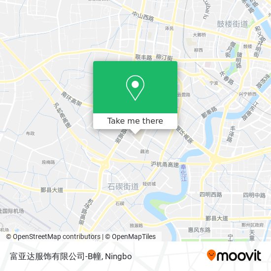 富亚达服饰有限公司-B幢 map