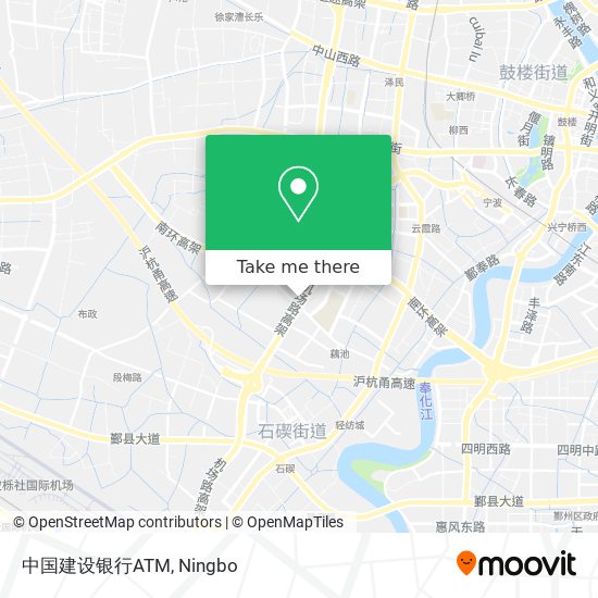 中国建设银行ATM map