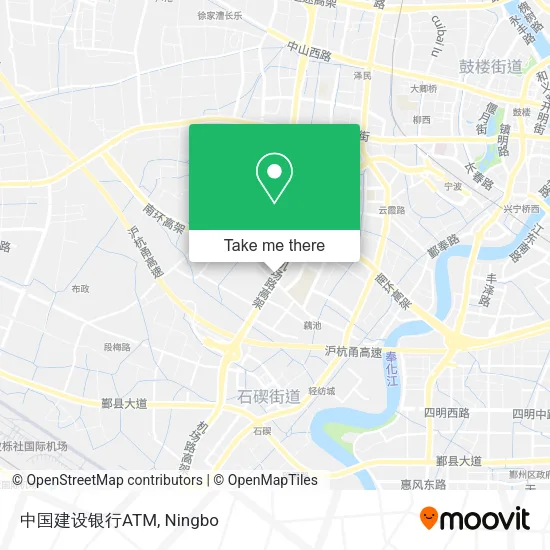 中国建设银行ATM map