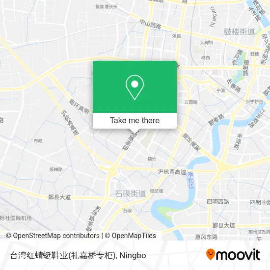 台湾红蜻蜓鞋业(礼嘉桥专柜) map