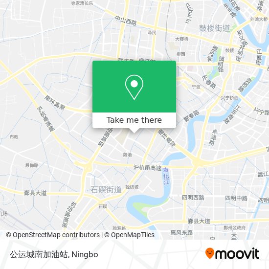 公运城南加油站 map