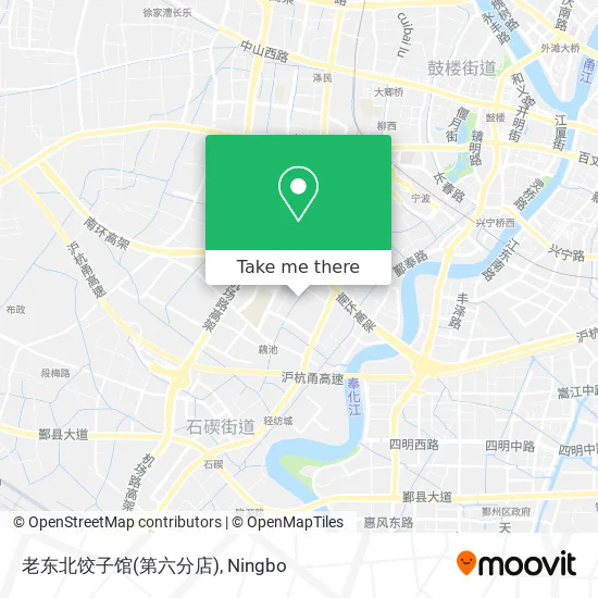 老东北饺子馆(第六分店) map