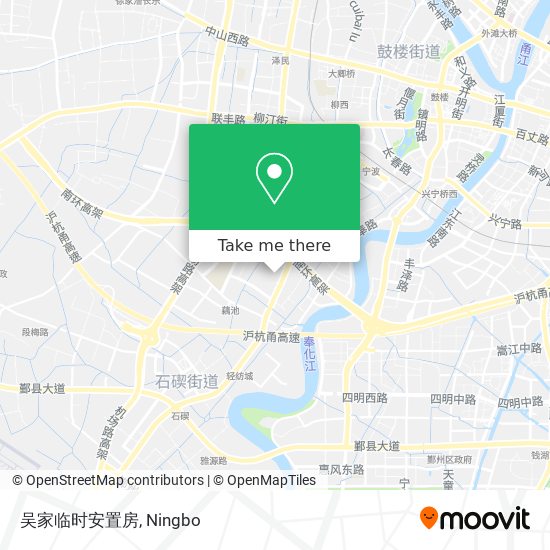 吴家临时安置房 map