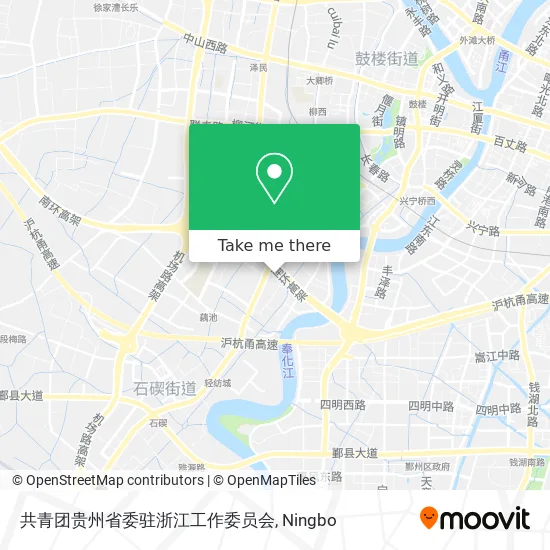共青团贵州省委驻浙江工作委员会 map