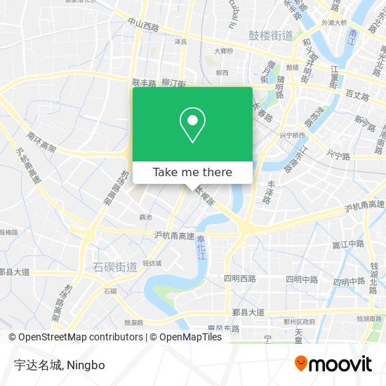 宇达名城 map