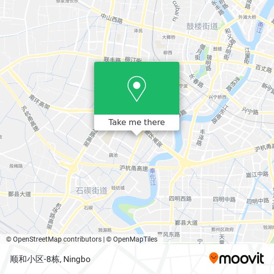 顺和小区-8栋 map