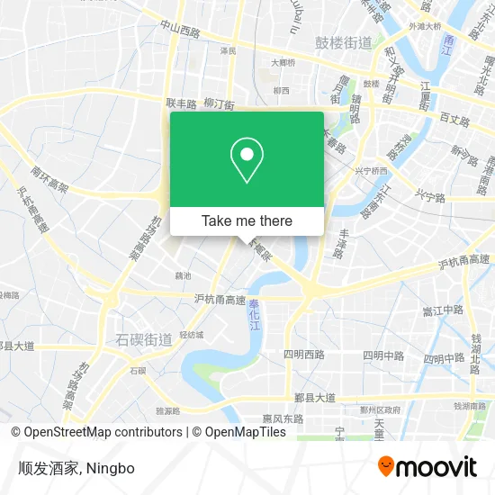 顺发酒家 map