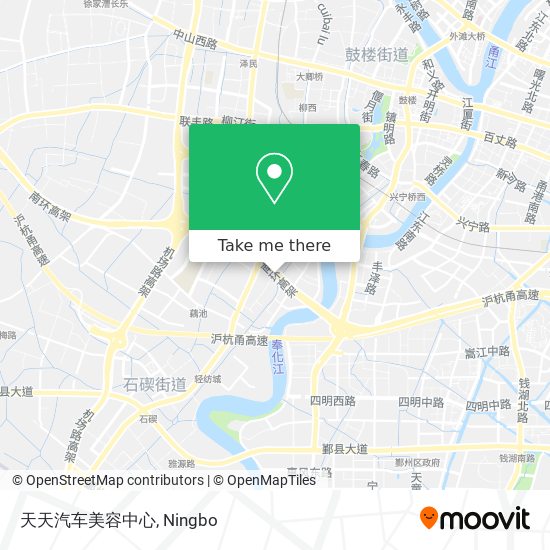 天天汽车美容中心 map