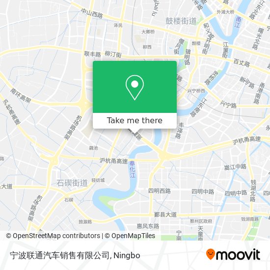 宁波联通汽车销售有限公司 map