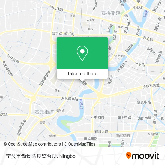 宁波市动物防疫监督所 map
