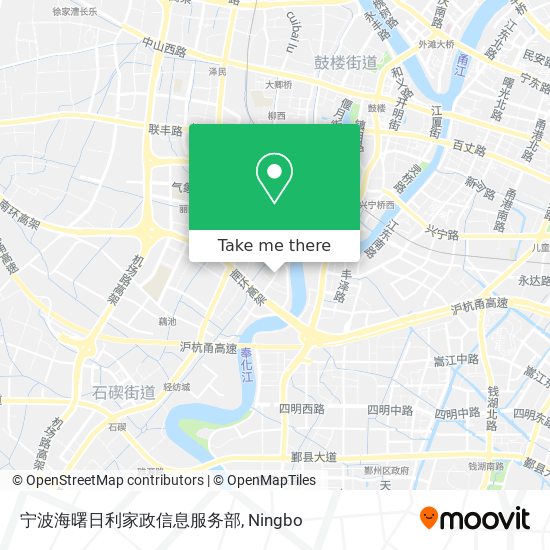 宁波海曙日利家政信息服务部 map