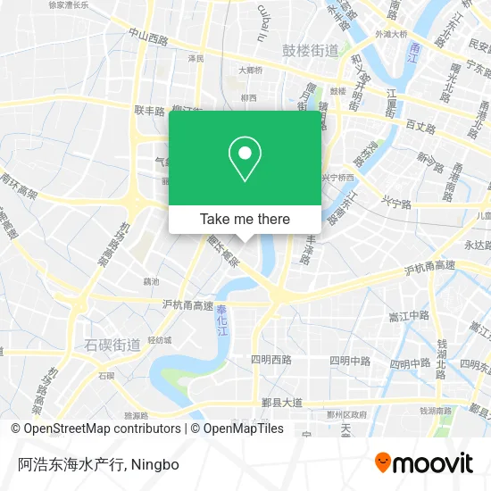 阿浩东海水产行 map