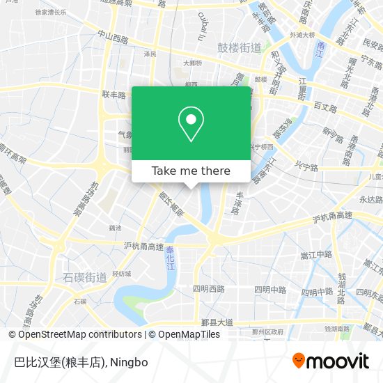 巴比汉堡(粮丰店) map