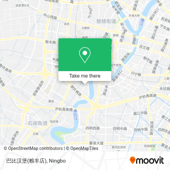 巴比汉堡(粮丰店) map